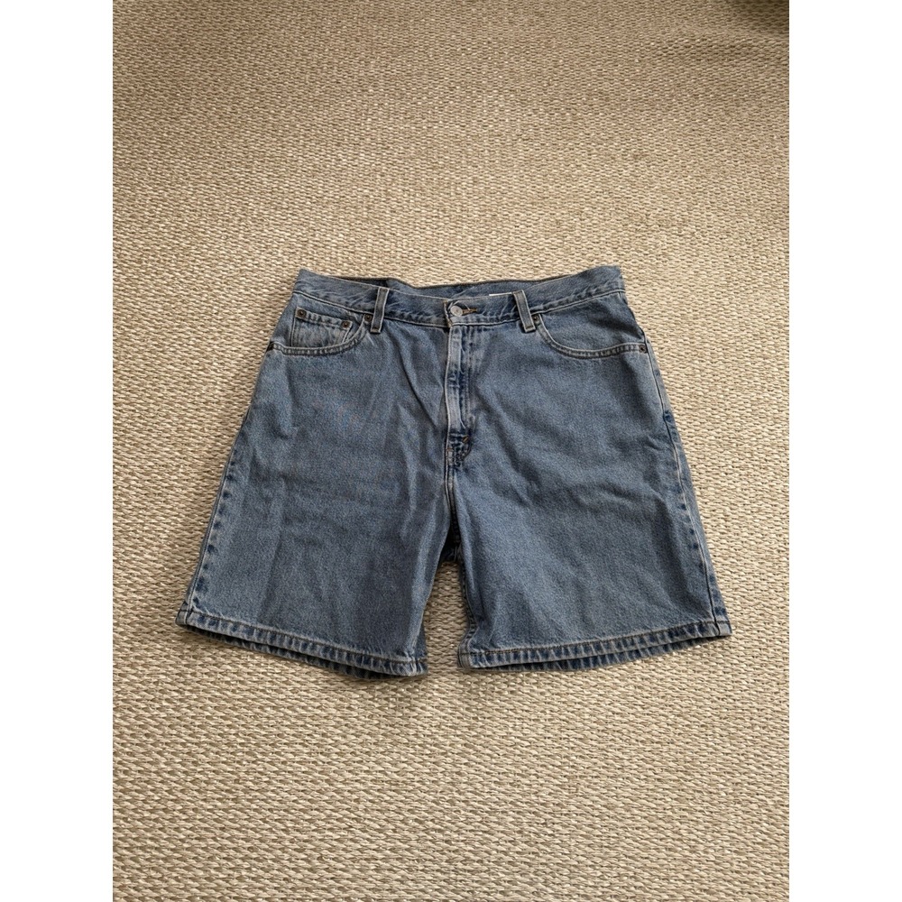 Women's Vintage Y2K Levi's Denim Jean Shorts. Jorts Size 14, 2001 Grunge Festiva